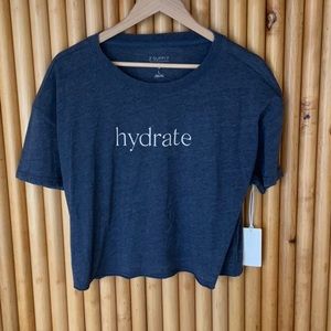 “HYDRATE” Crop Tee Z Supply